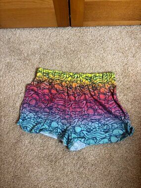 Cat and Jack Girls Multicolor Octopus PJ Shorts